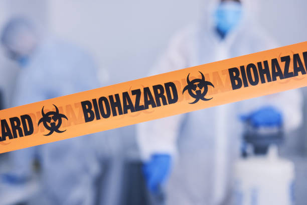 Professional Infectious Disease Decontamination technician working in Wiley, GA
